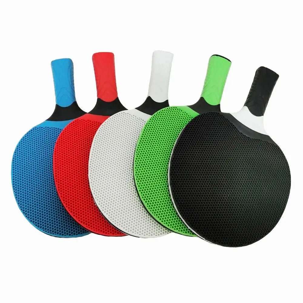 Comfortable Grip Table Tennis Rackets Silicone Professional Table Tennis Bats Ping Pong Racket for Student Beginner