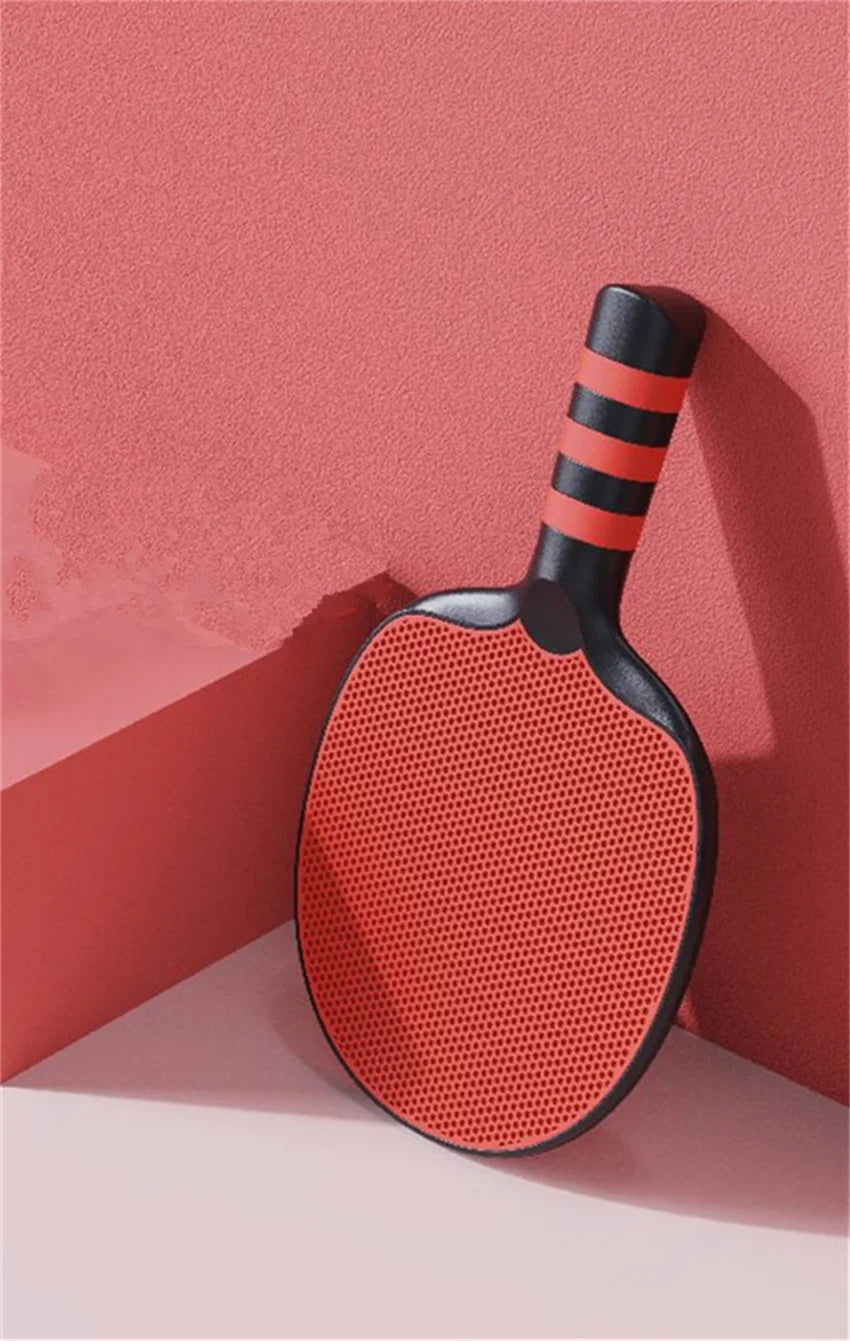 2025 One-piece Molding  Silicone Table Tennis Racket Soft Rubber Material Racket Surface Table Tennis Pad Fpr Children Best Gift