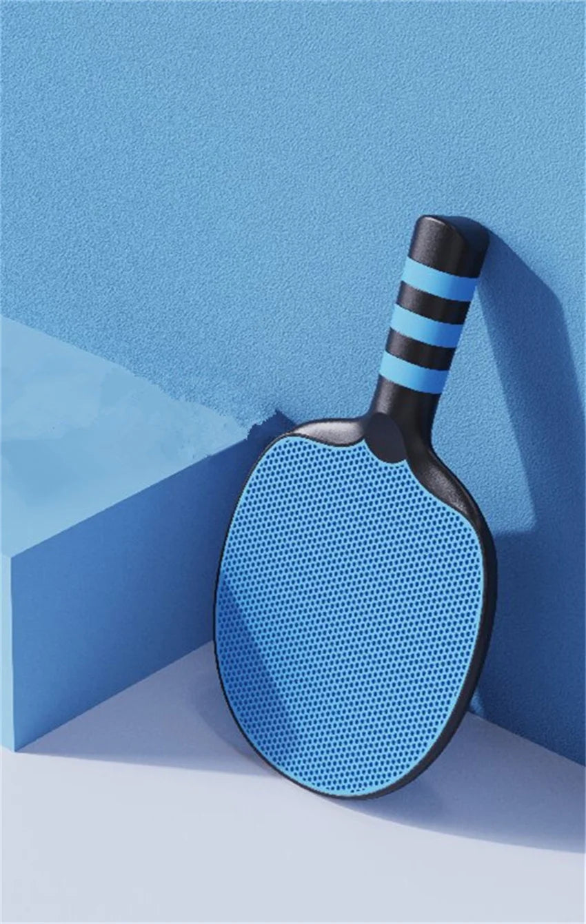 2025 One-piece Molding  Silicone Table Tennis Racket Soft Rubber Material Racket Surface Table Tennis Pad Fpr Children Best Gift