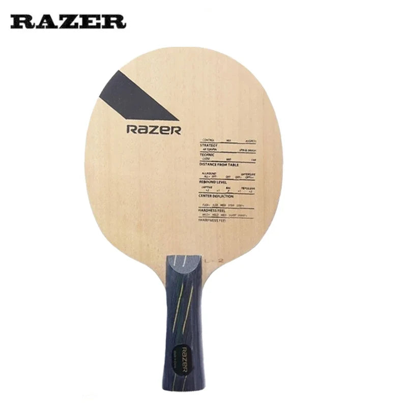 RAZER L2 Table Tennis Blade Pure Wood LightWeight ALL Type Professional Training Ping Pong Racket Blade for Beginner Children