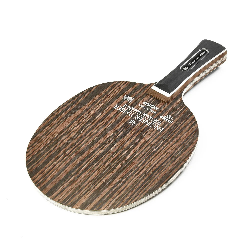 Ebony Wood Dalbergia Table Tennis Racket 5 Layers Ping Pong Blade Paddle Professional Horizontal board Ping Pong Racket