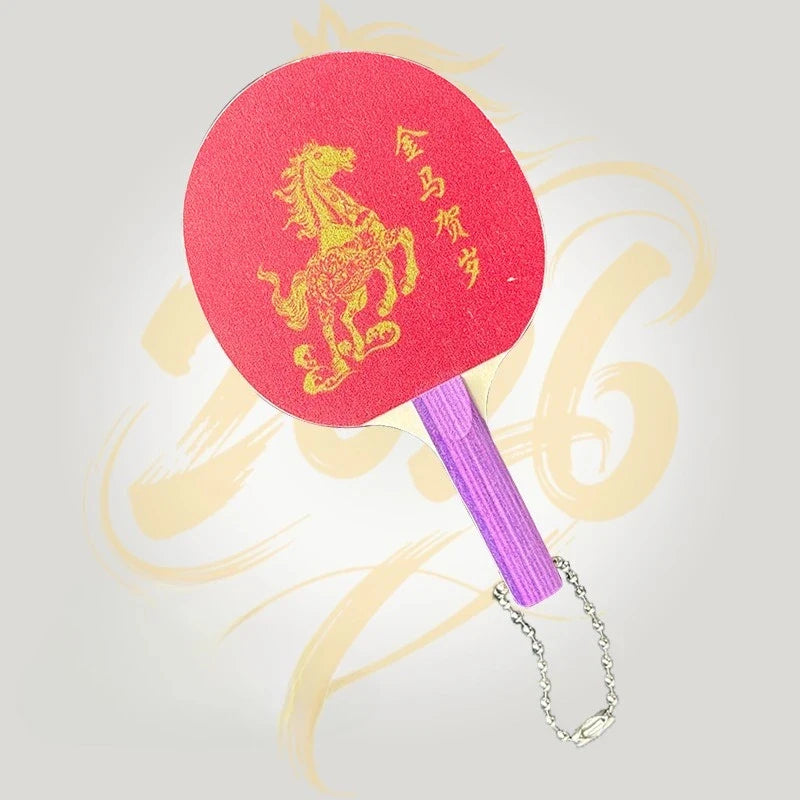 New Mini Table Tennis Rackets for Collection Display Souvenir Small Size Pingpong Racket for Children Signature Interest Blade