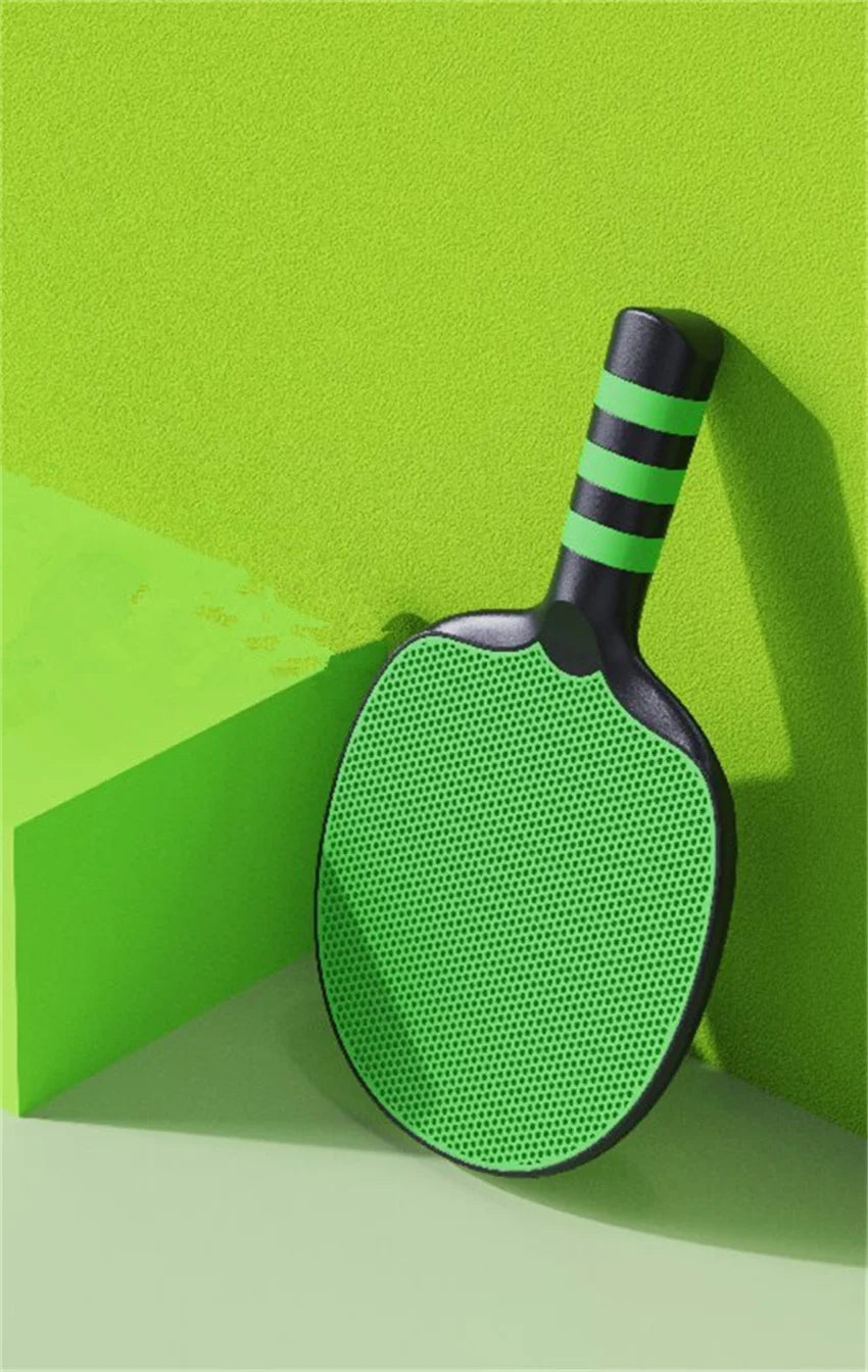 2025 One-piece Molding  Silicone Table Tennis Racket Soft Rubber Material Racket Surface Table Tennis Pad Fpr Children Best Gift