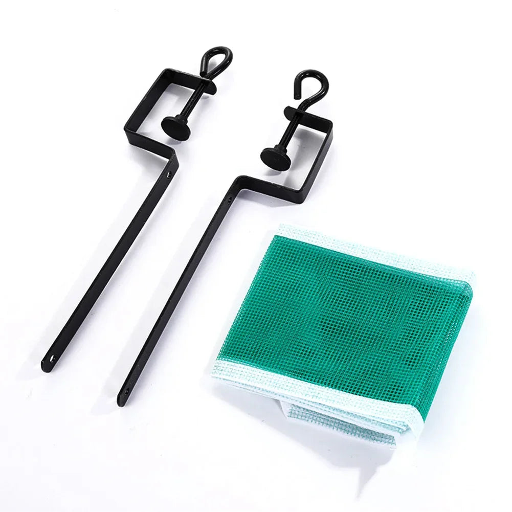 Ping Pong Paddle Set with Table Tennis Net and Post Set Table Tennis Racket Set for Indoor/Outdoor Games