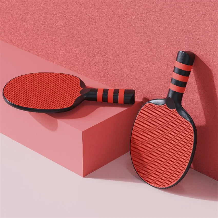 2025 One-piece Molding  Silicone Table Tennis Racket Soft Rubber Material Racket Surface Table Tennis Pad Fpr Children Best Gift