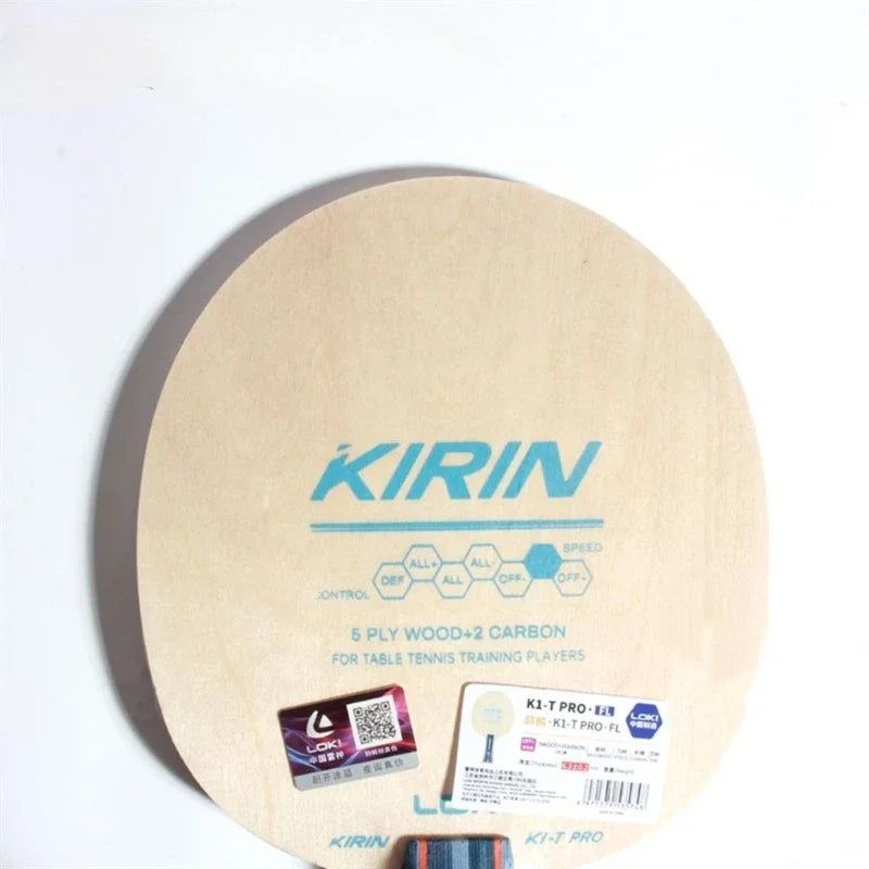 LOKI K1-TPRO Table Tennis Baseplate 5 Wood+2 Carbon Table Tennis Racket For Training Ping Pong Paddle Racket for Beginners