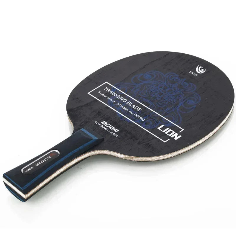 1pc Table Tennis Racket Bottom Plate Carbon Fiber & Aryl Group Fiber Table Tennis Blade 7 Ply Pong Blade Paddle