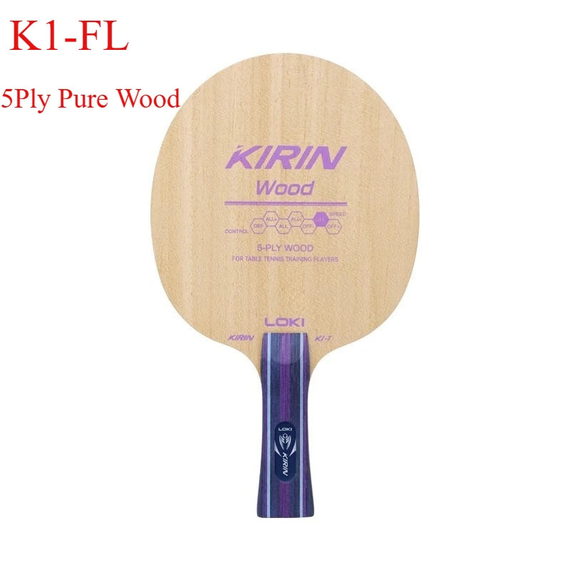 LOKI K1-TPRO Table Tennis Baseplate 5 Wood+2 Carbon Table Tennis Racket For Training Ping Pong Paddle Racket for Beginners