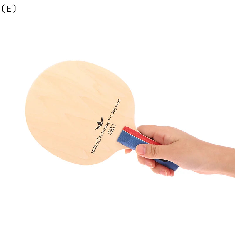 〔E〕1Pc Table Tennis Carbon Racket Plywood Lightweight Grip Blade Ping Pong Bat Training Accessories〔Winter5〕