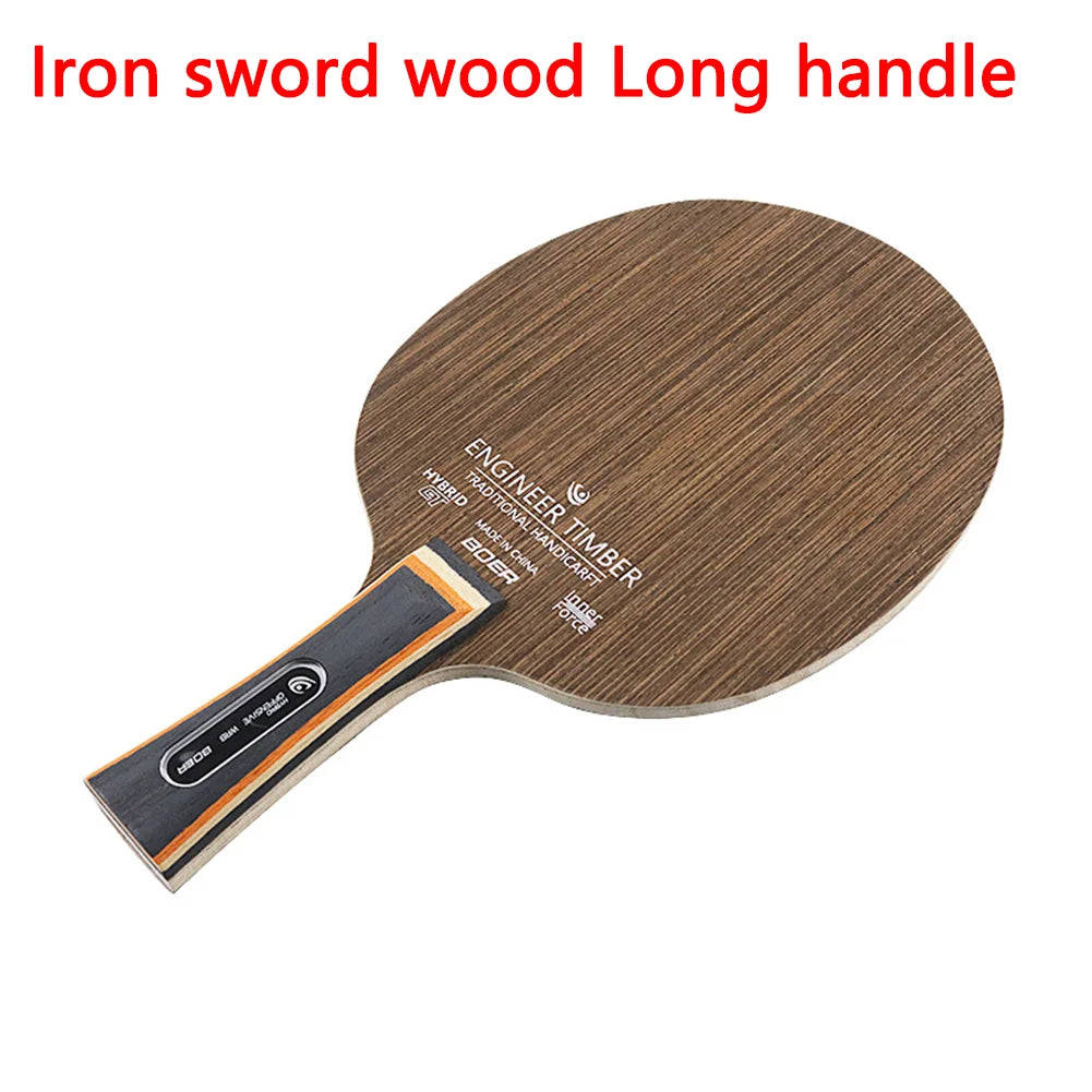 Ebony Wood Dalbergia Table Tennis Racket 5 Layers Ping Pong Blade Paddle Professional Horizontal board Ping Pong Racket