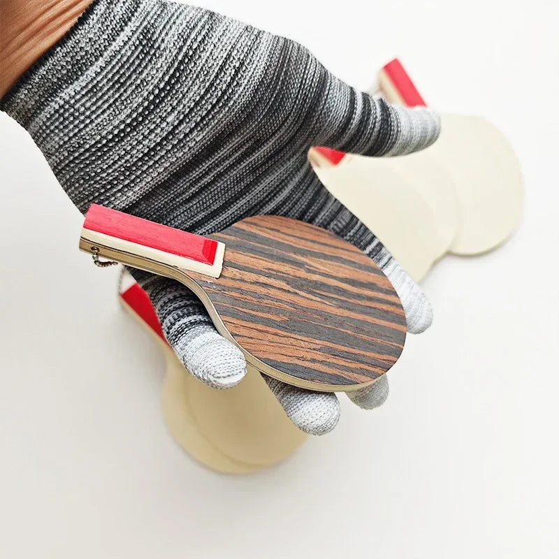 New Mini Table Tennis Rackets for Collection Display Souvenir Small Size Pingpong Racket for Children Signature Interest Blade